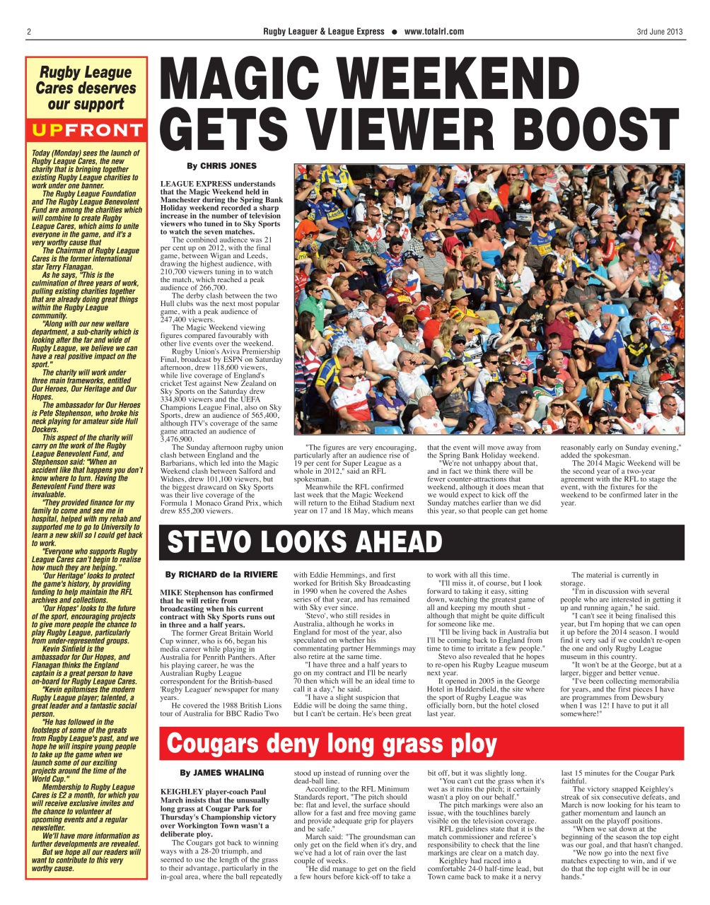 League Express Preview Pages