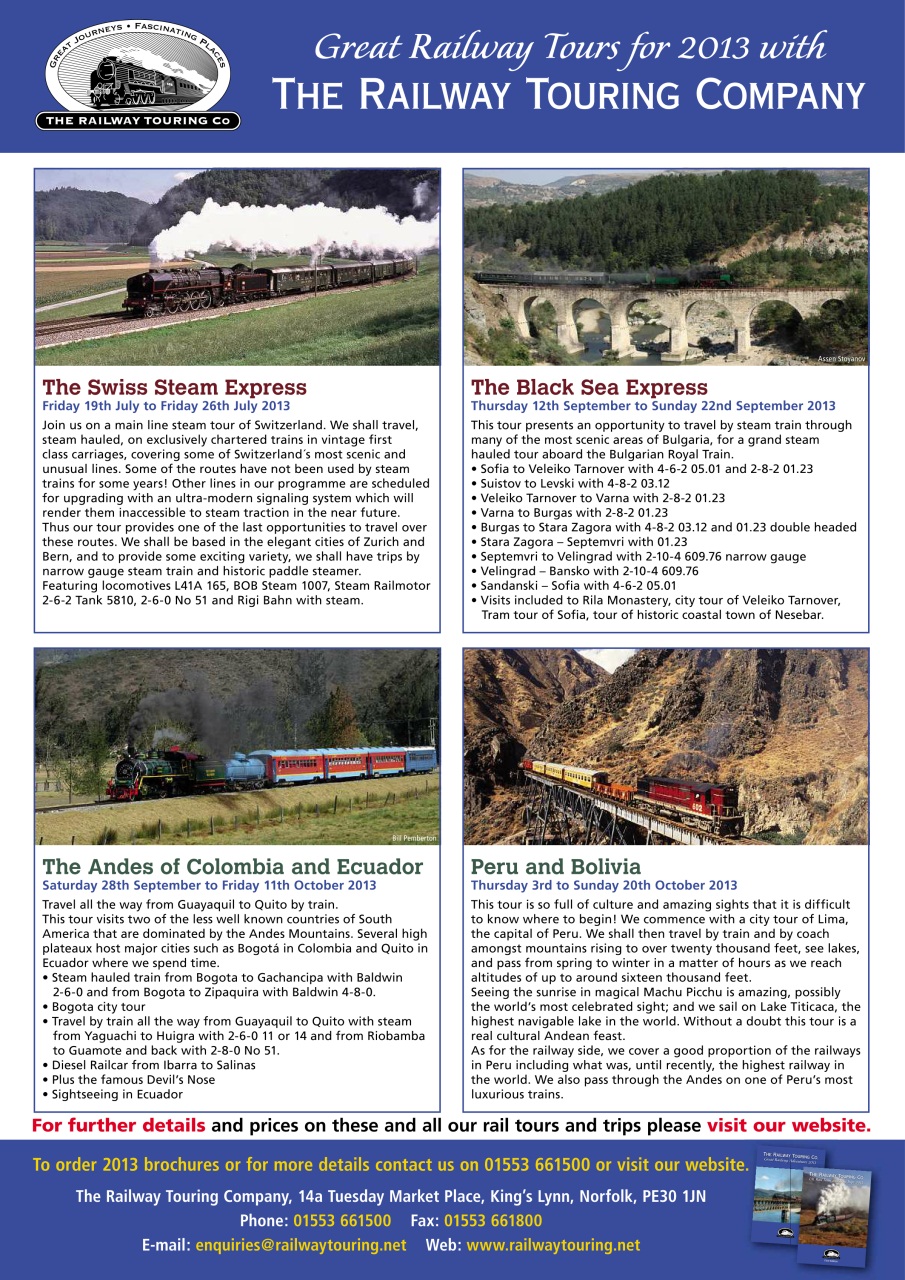 Railway Magazine Preview Pages