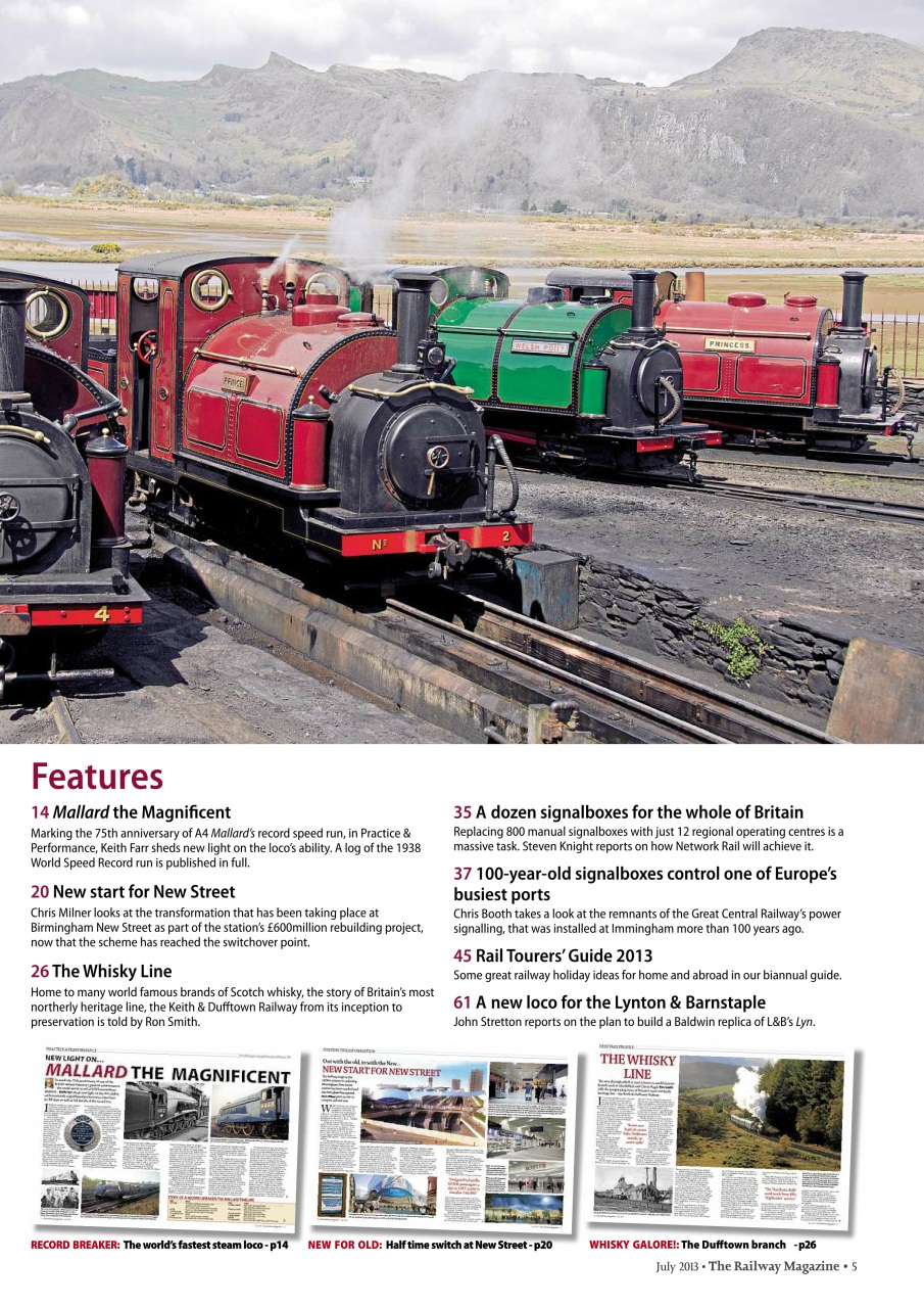 Railway Magazine Preview Pages