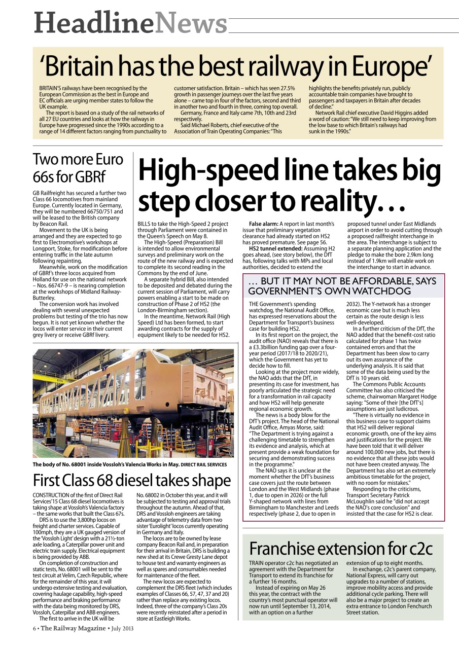 Railway Magazine Preview Pages