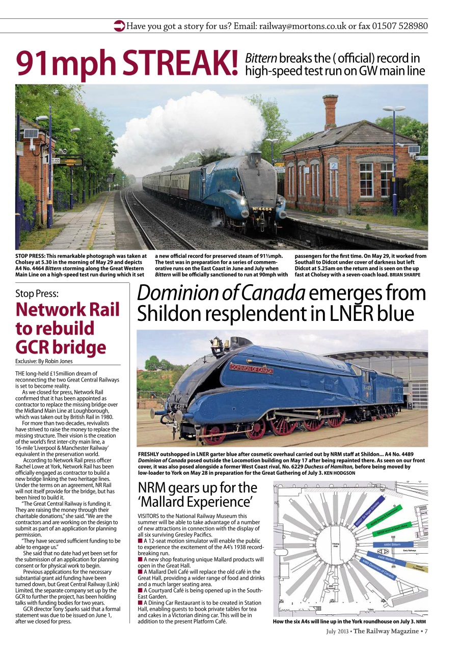 Railway Magazine Preview Pages