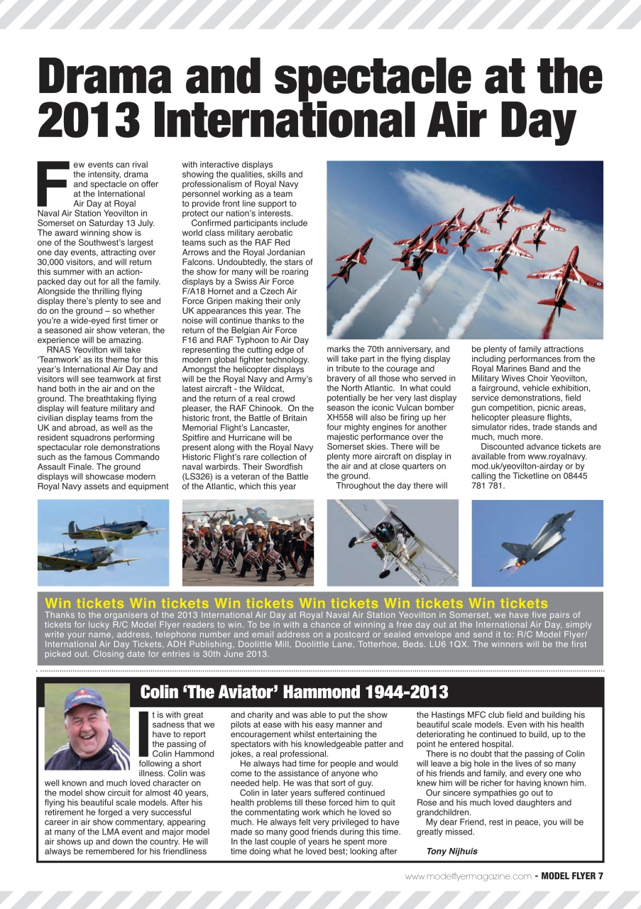 Radio Control Model Flyer Preview Pages