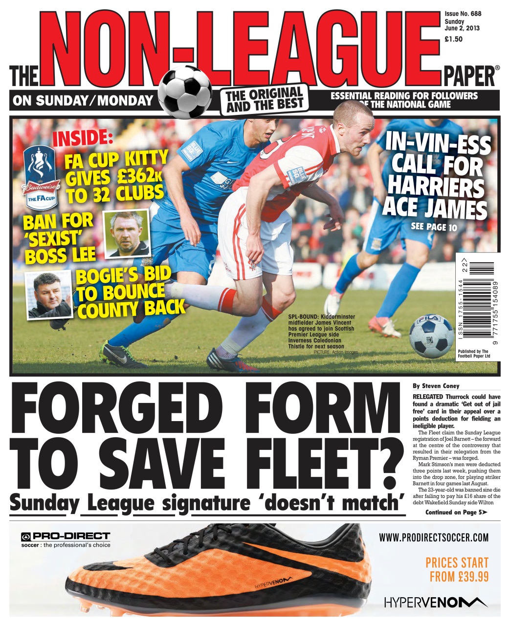 The Non-League Football Paper Preview Pages
