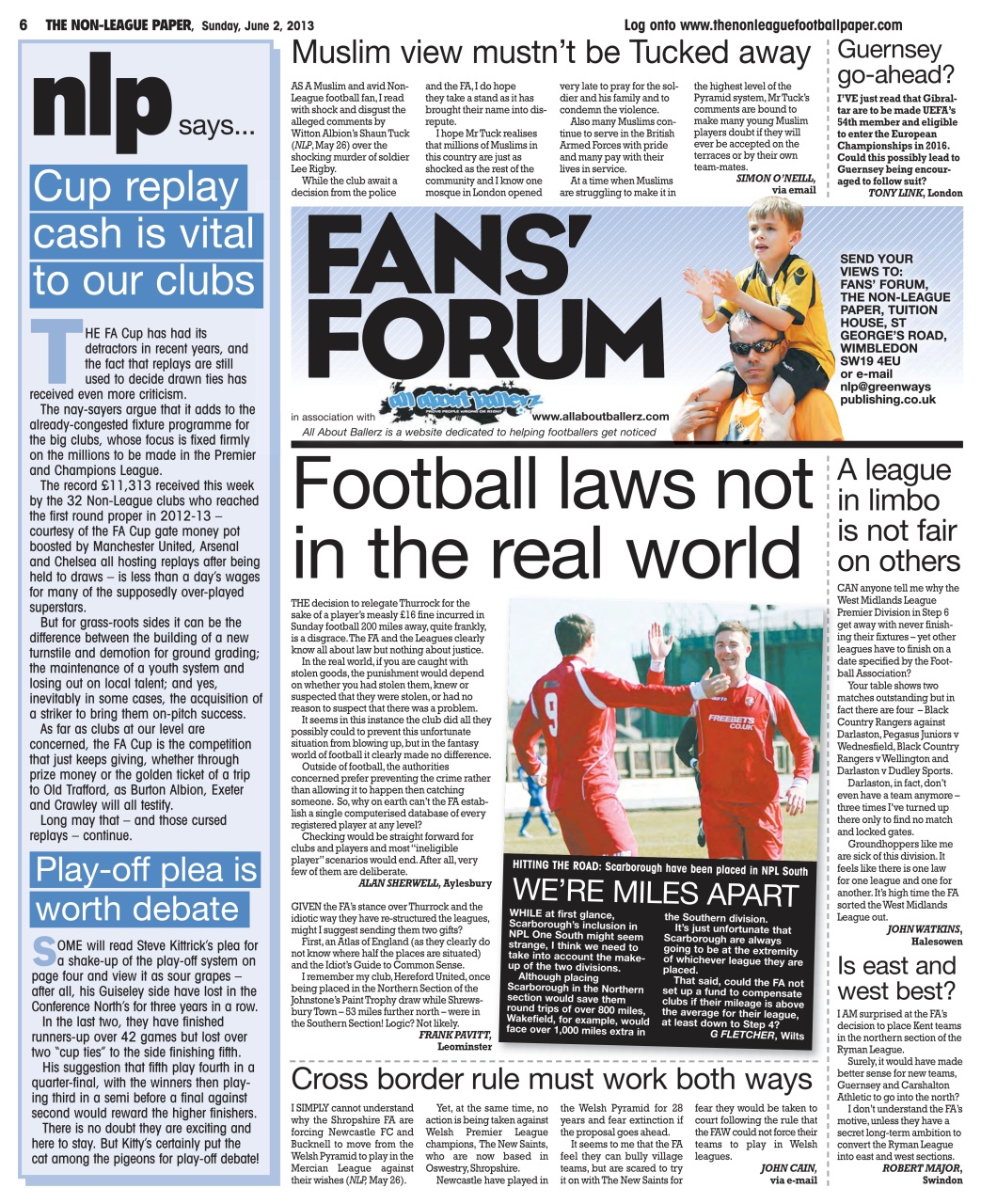 The Non-League Football Paper Preview Pages