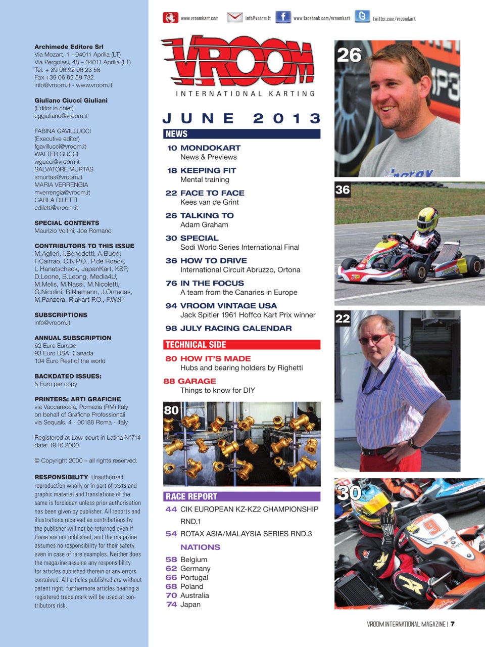 Vroom International Preview Pages