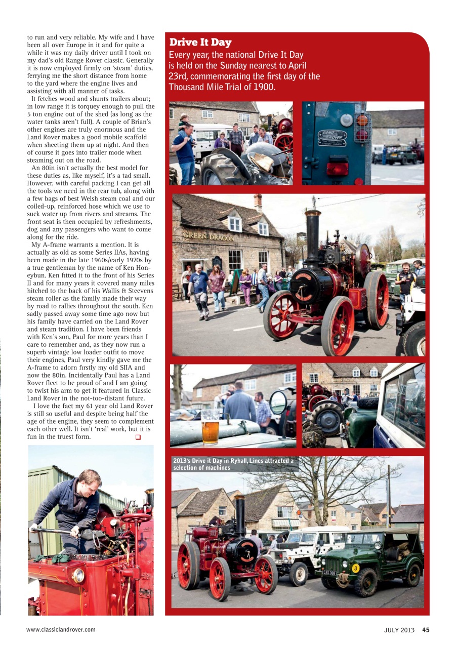 Classic Land Rover Magazine Preview Pages