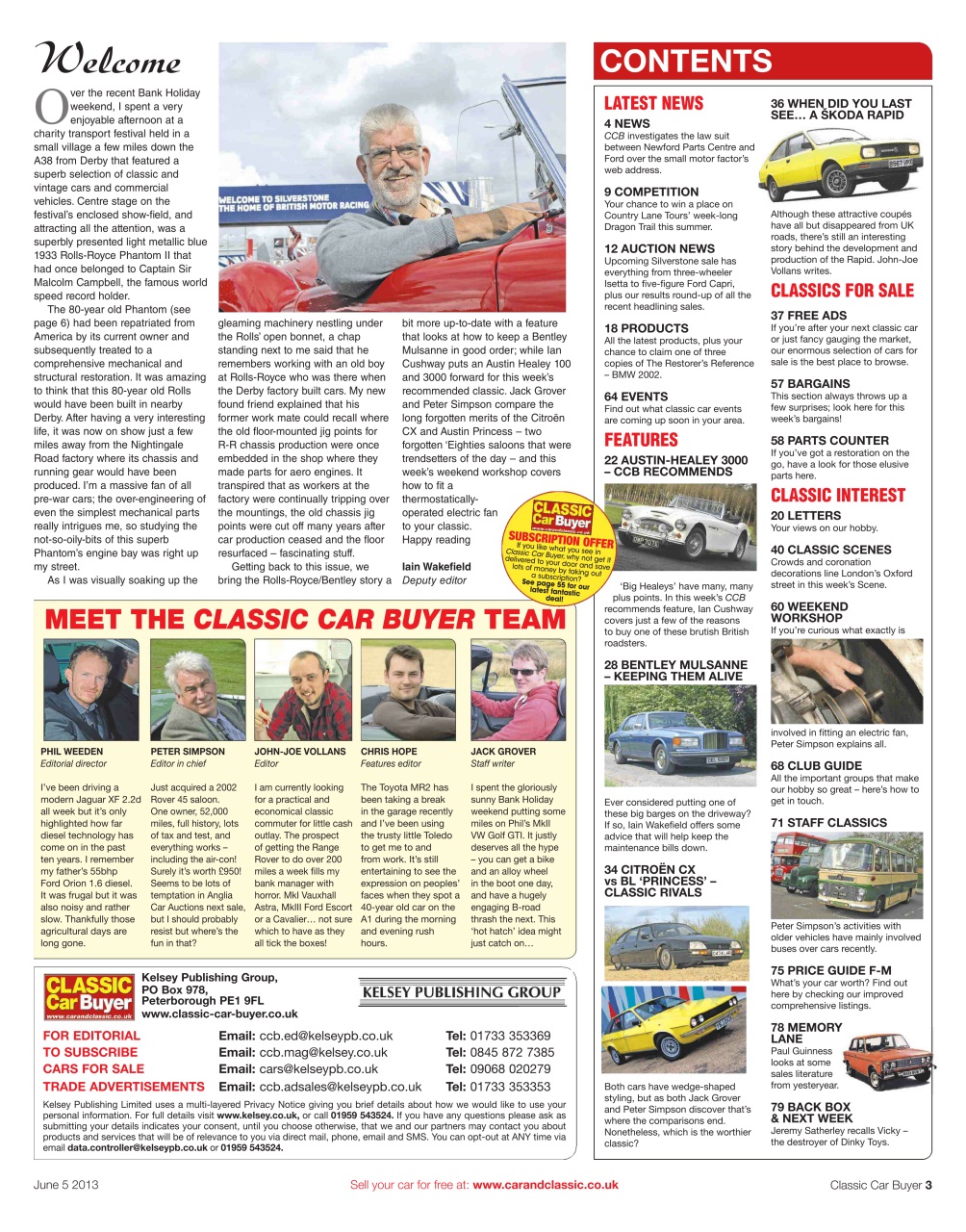 Classic Car Buyer Preview Pages