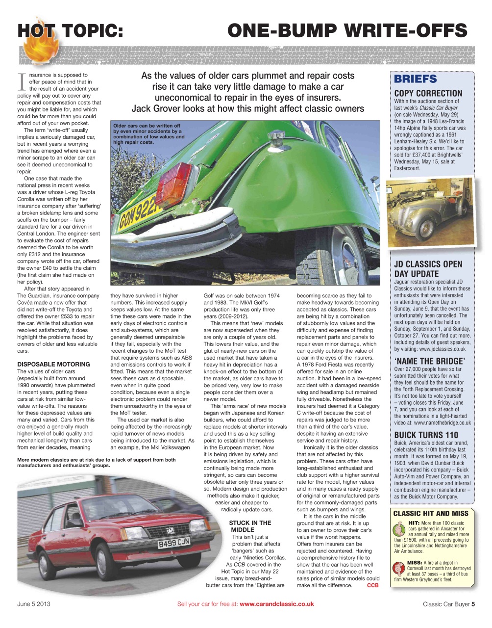 Classic Car Buyer Preview Pages