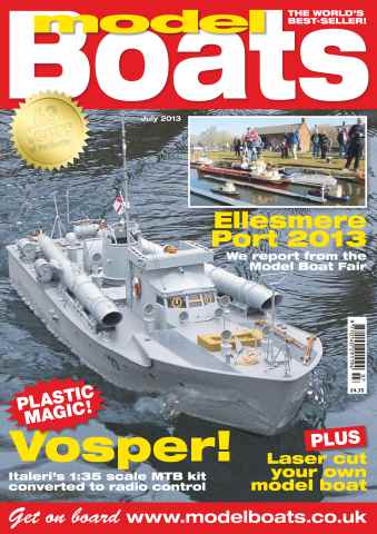 Model Boats issue July 2013