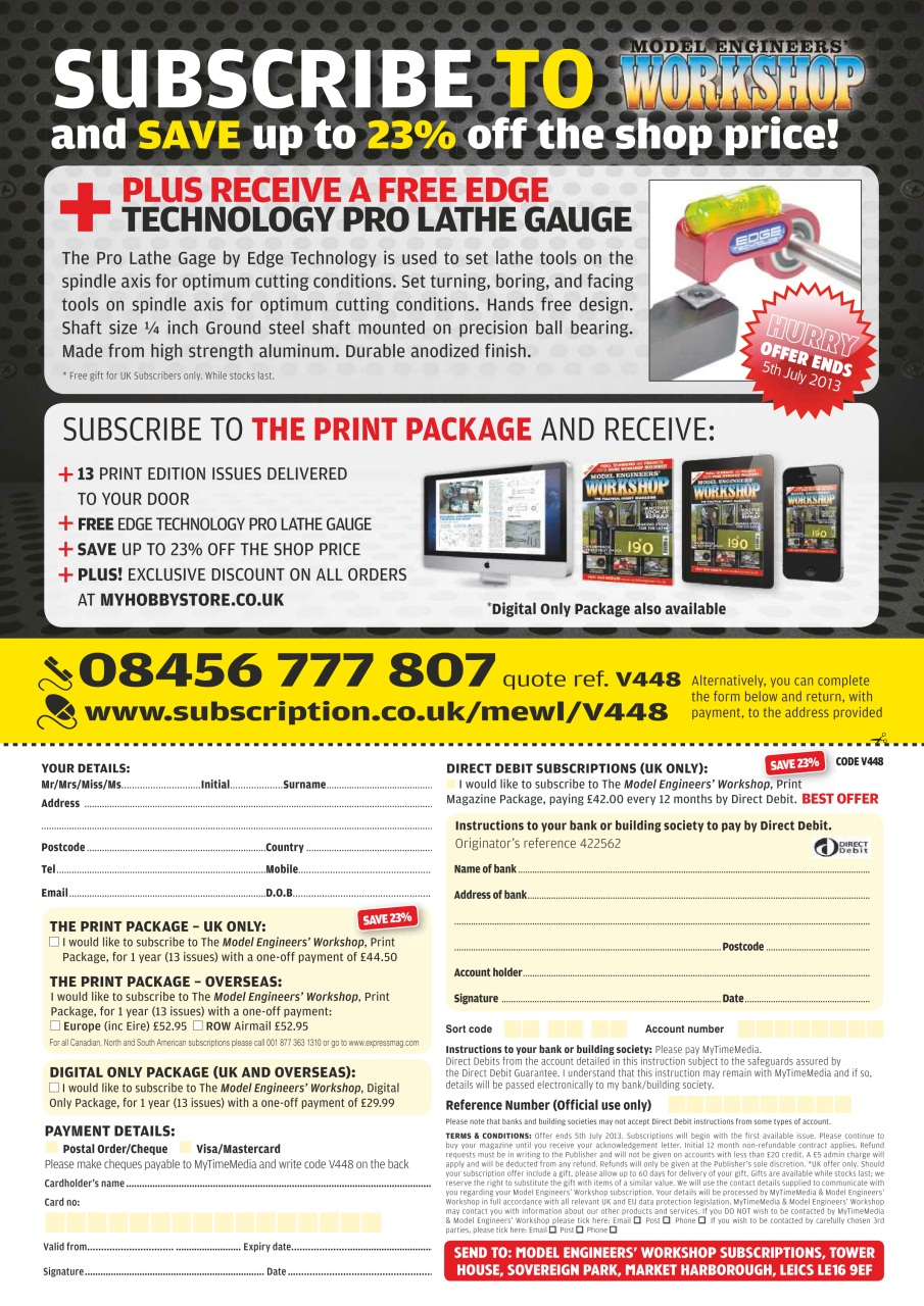 Model Engineer & Workshop Magazine Preview Pages