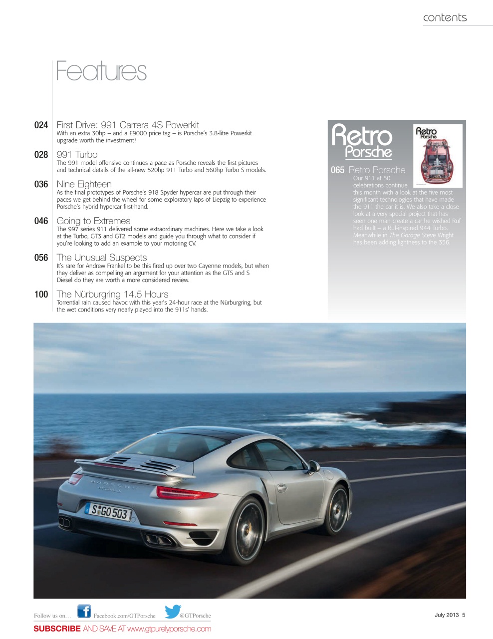 GT Porsche Preview Pages