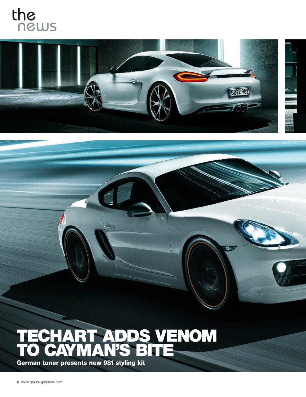 GT Porsche Preview Pages