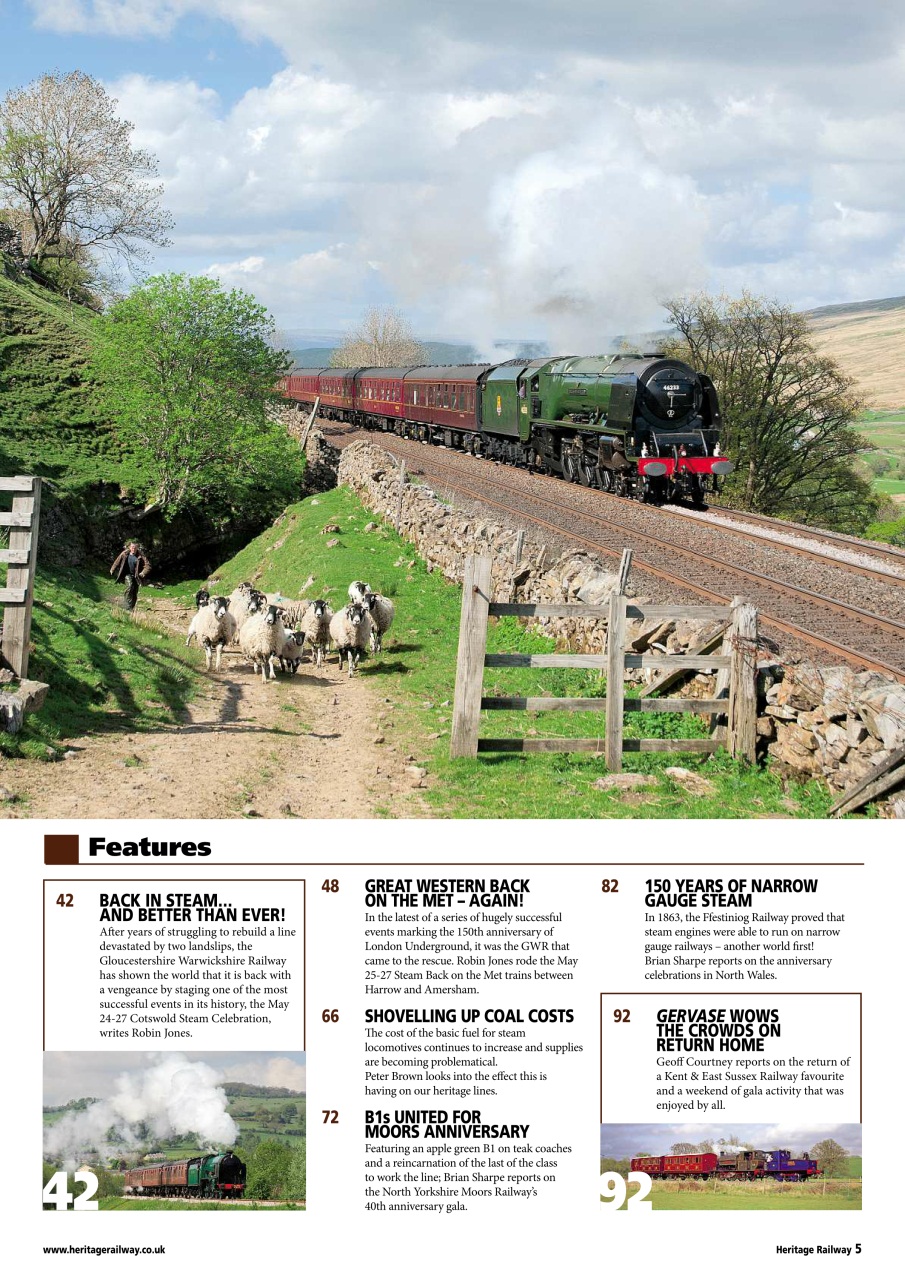 Heritage Railway Preview Pages