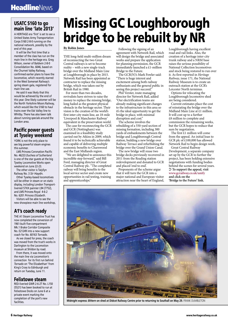 Heritage Railway Preview Pages