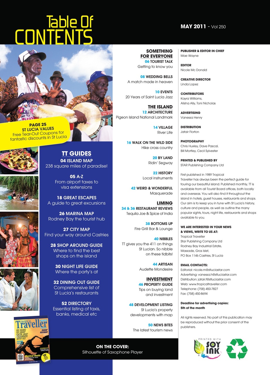 Tropical Traveller Preview Pages