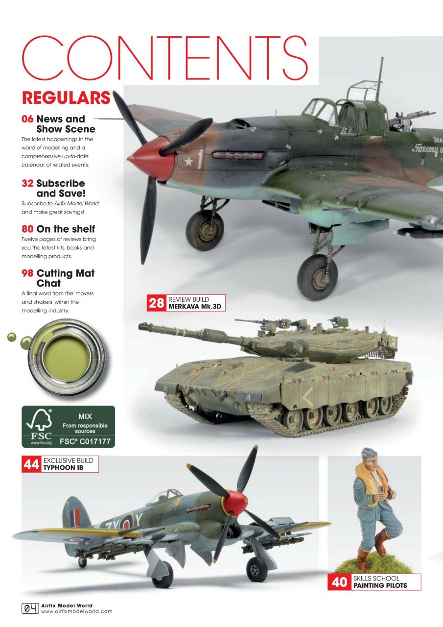 Airfix Model World Preview Pages