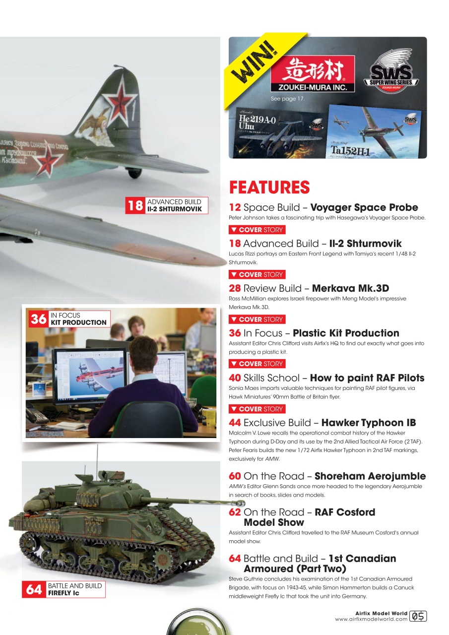 Airfix Model World Preview Pages