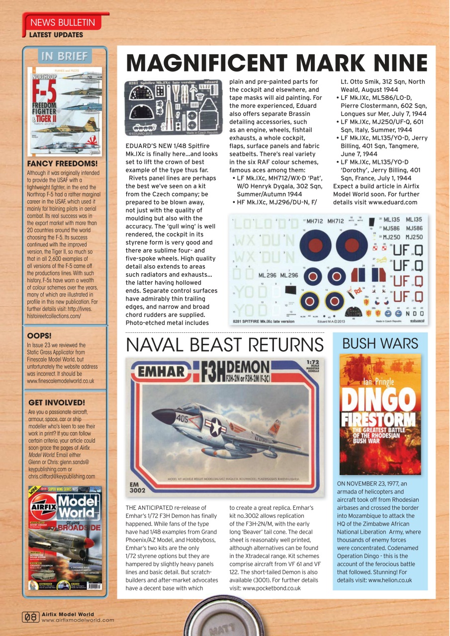 Airfix Model World Preview Pages