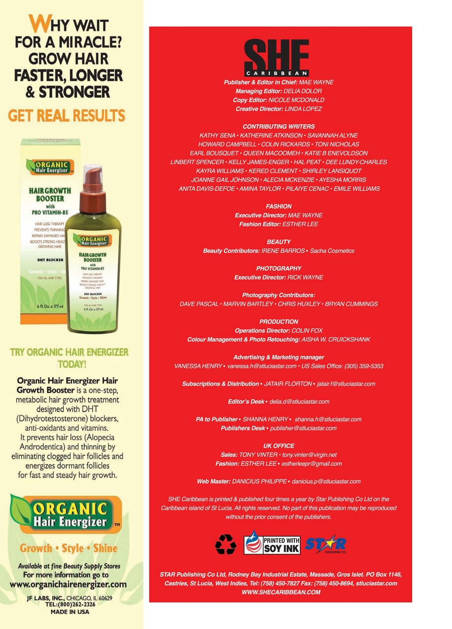 She Caribbean Preview Pages