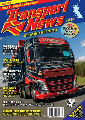 Transport News issue July 2013