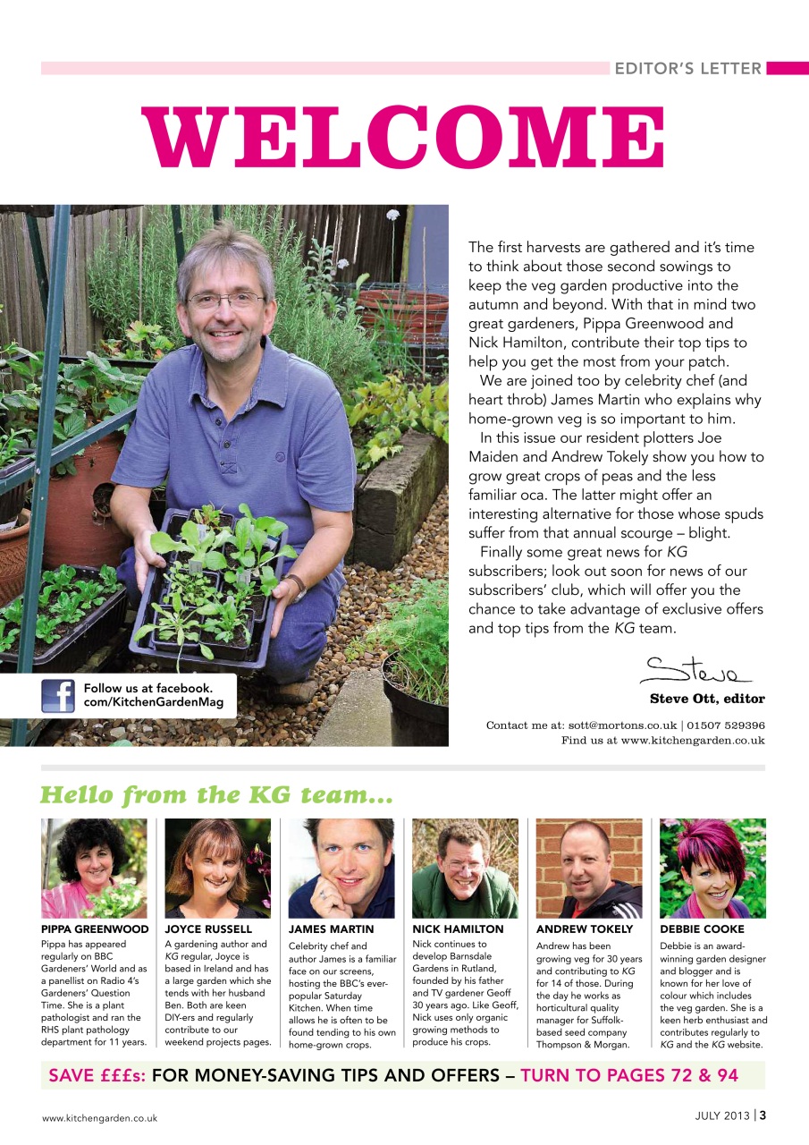Kitchen Garden Magazine Preview Pages