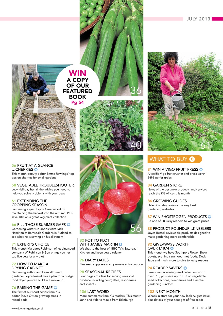 Kitchen Garden Magazine Preview Pages