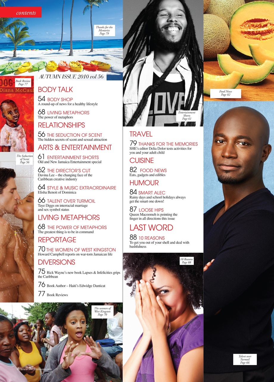 She Caribbean Preview Pages