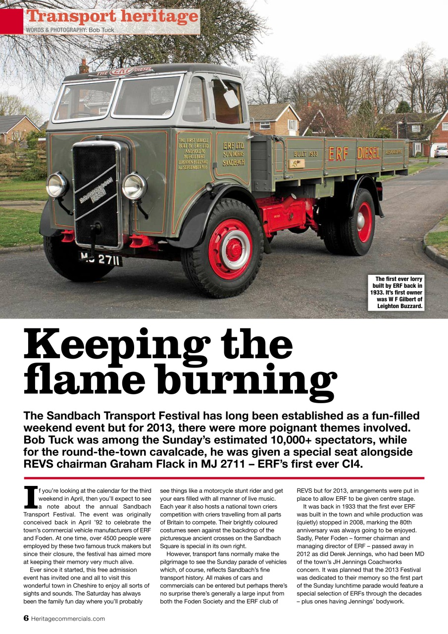 Heritage Commercials Magazine Preview Pages
