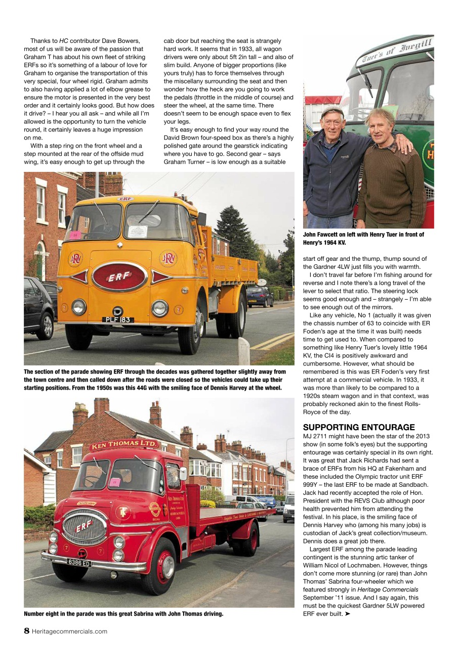Heritage Commercials Magazine Preview Pages