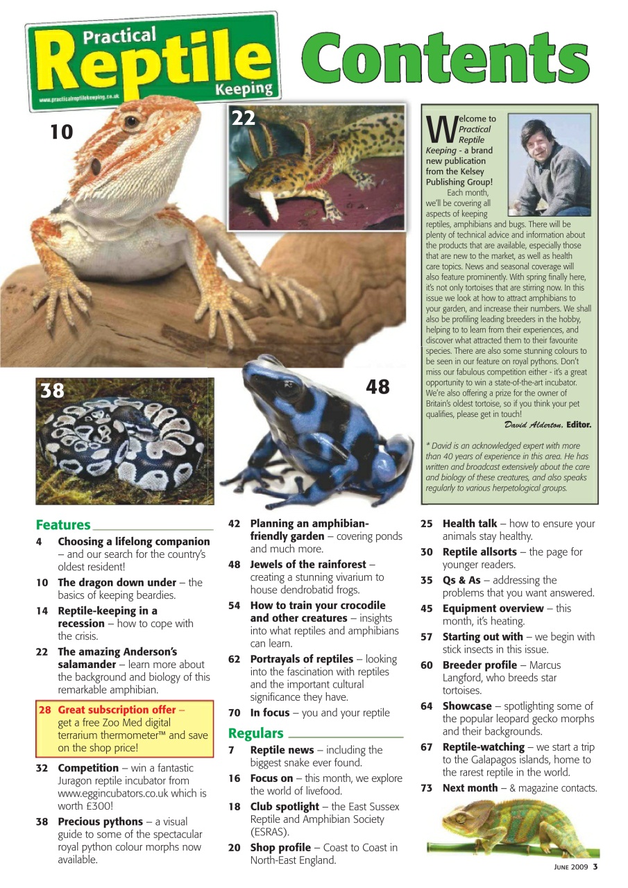 Practical Reptile Keeping Preview Pages