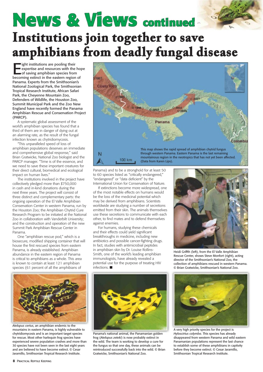 Practical Reptile Keeping Preview Pages