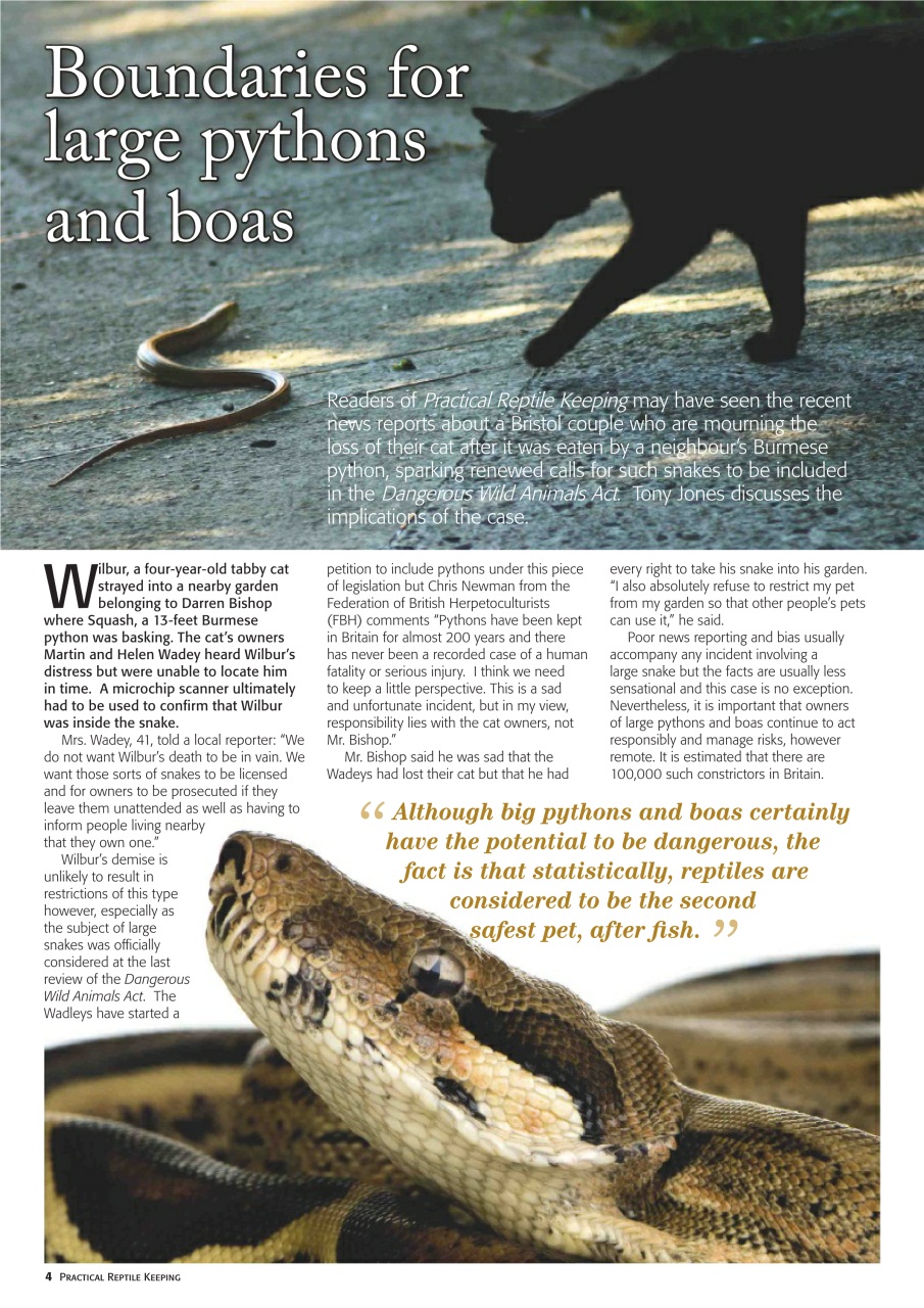 Practical Reptile Keeping Preview Pages