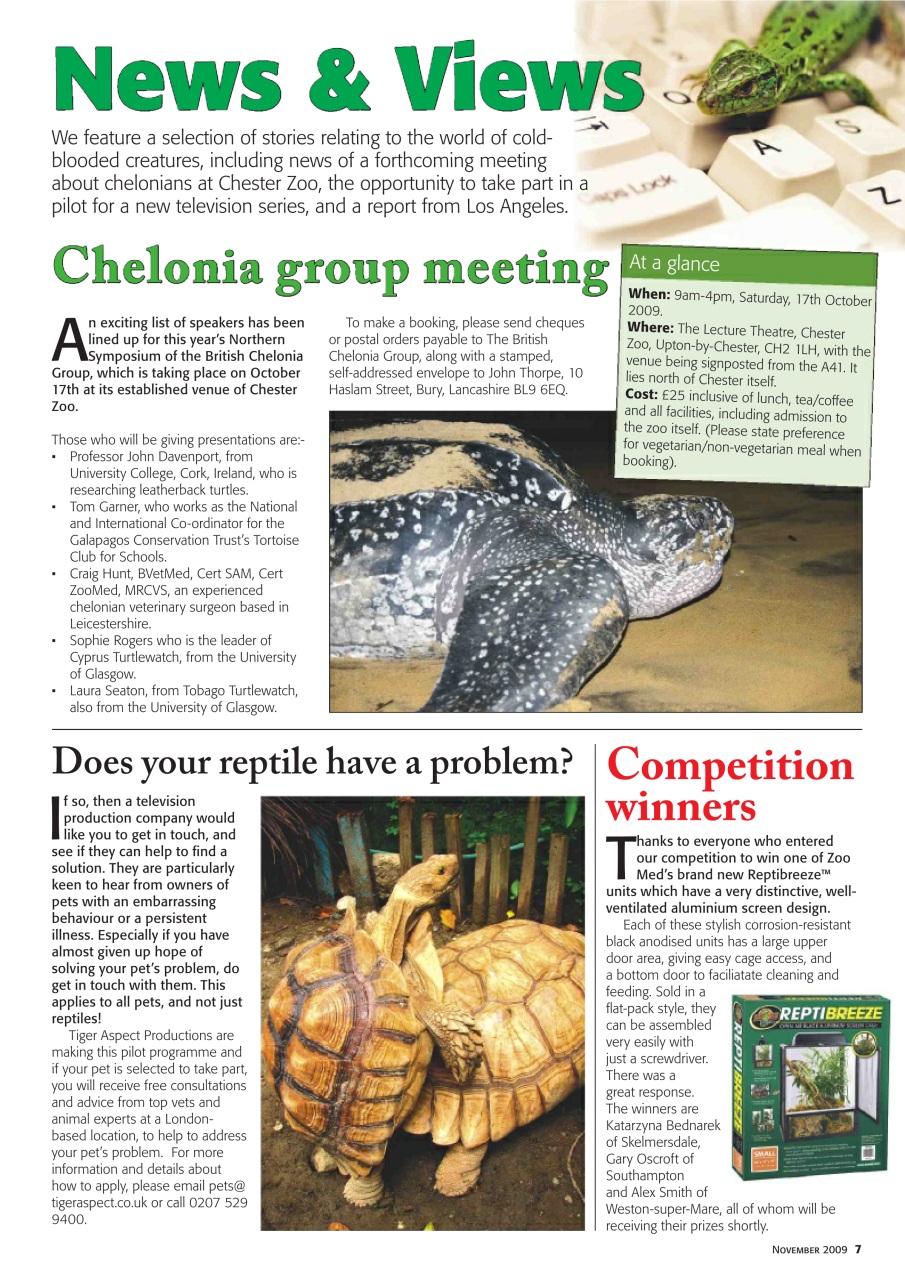 Practical Reptile Keeping Preview Pages