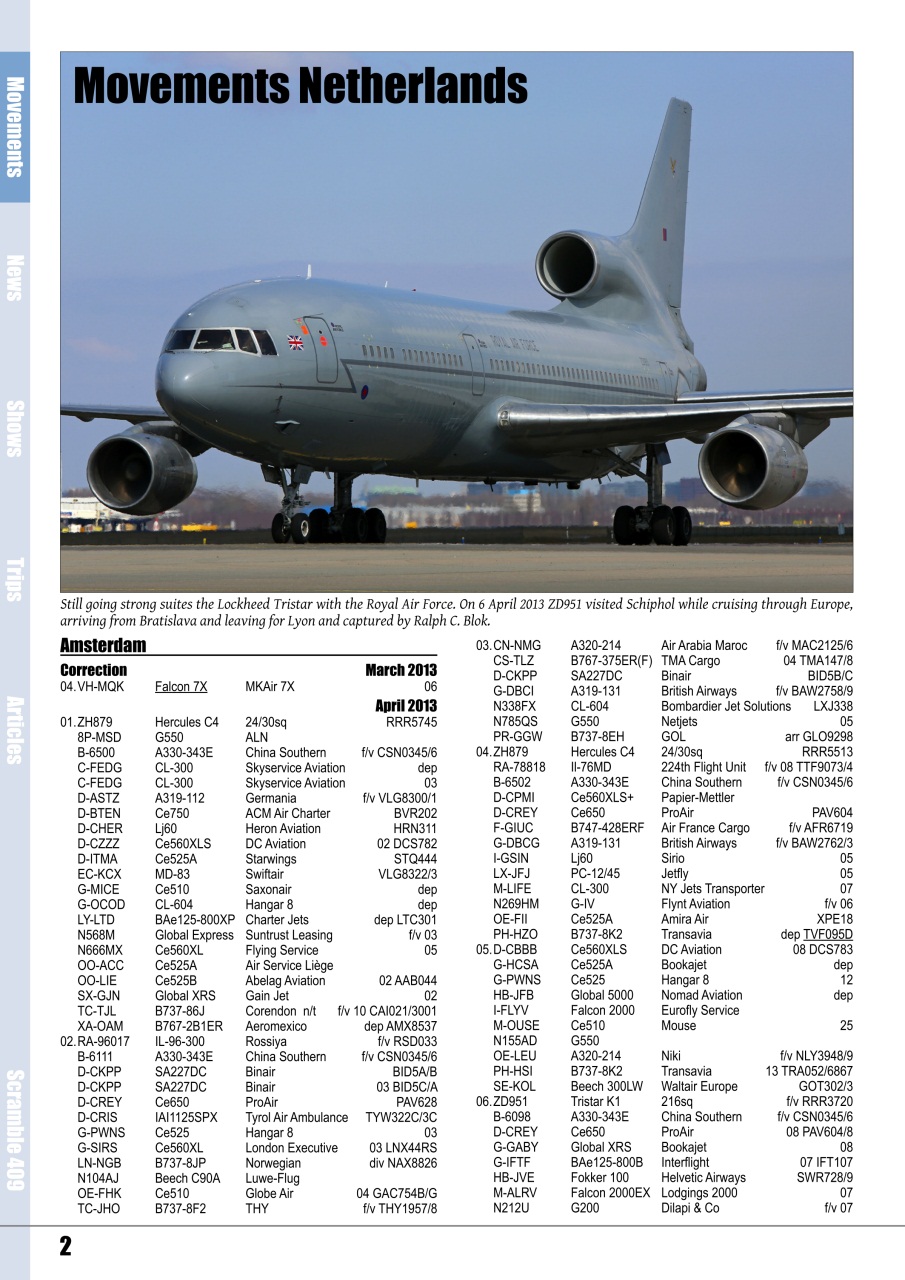 Scramble Magazine Preview Pages