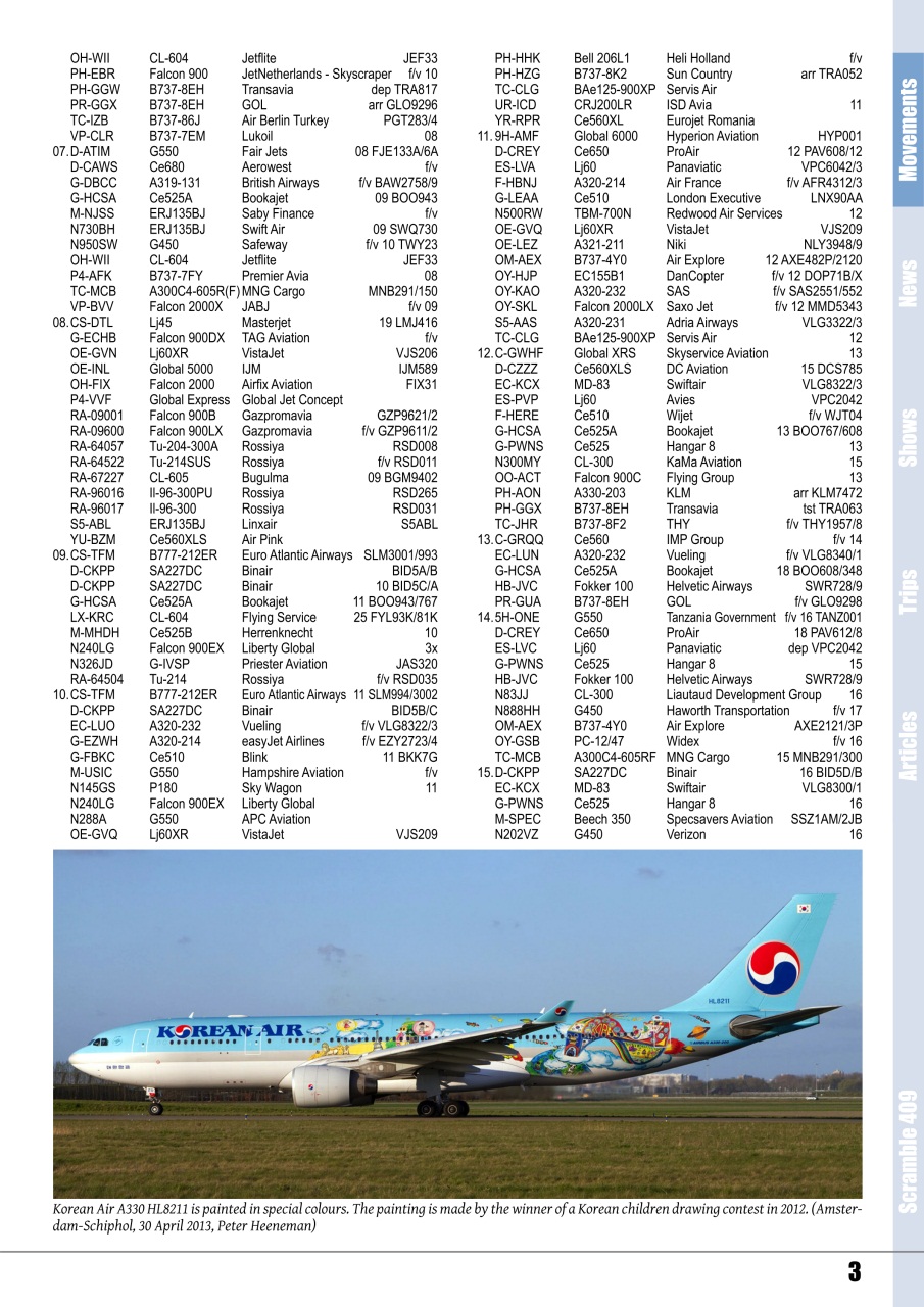 Scramble Magazine Preview Pages