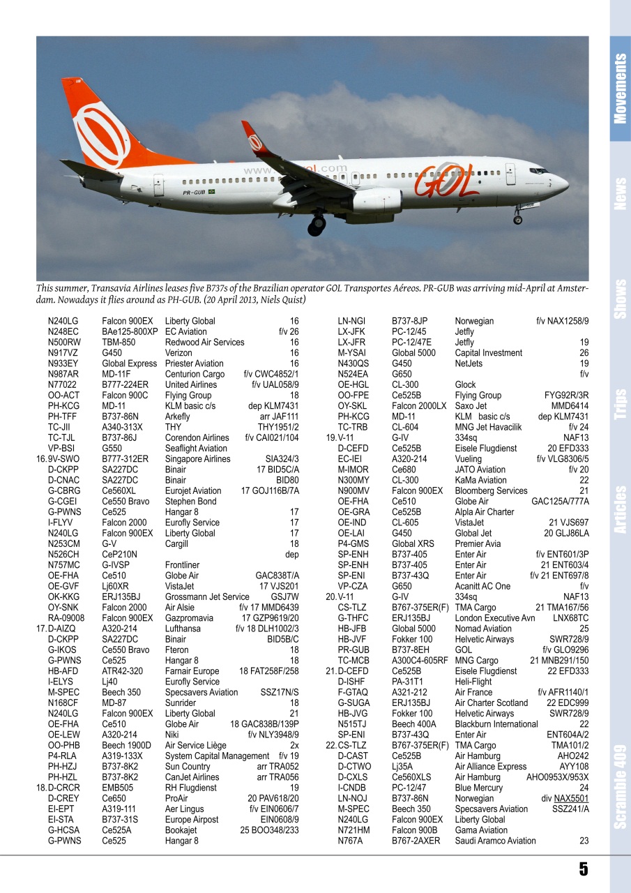 Scramble Magazine Preview Pages