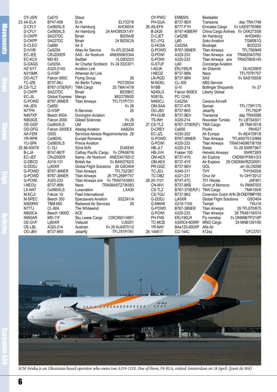 Scramble Magazine Preview Pages