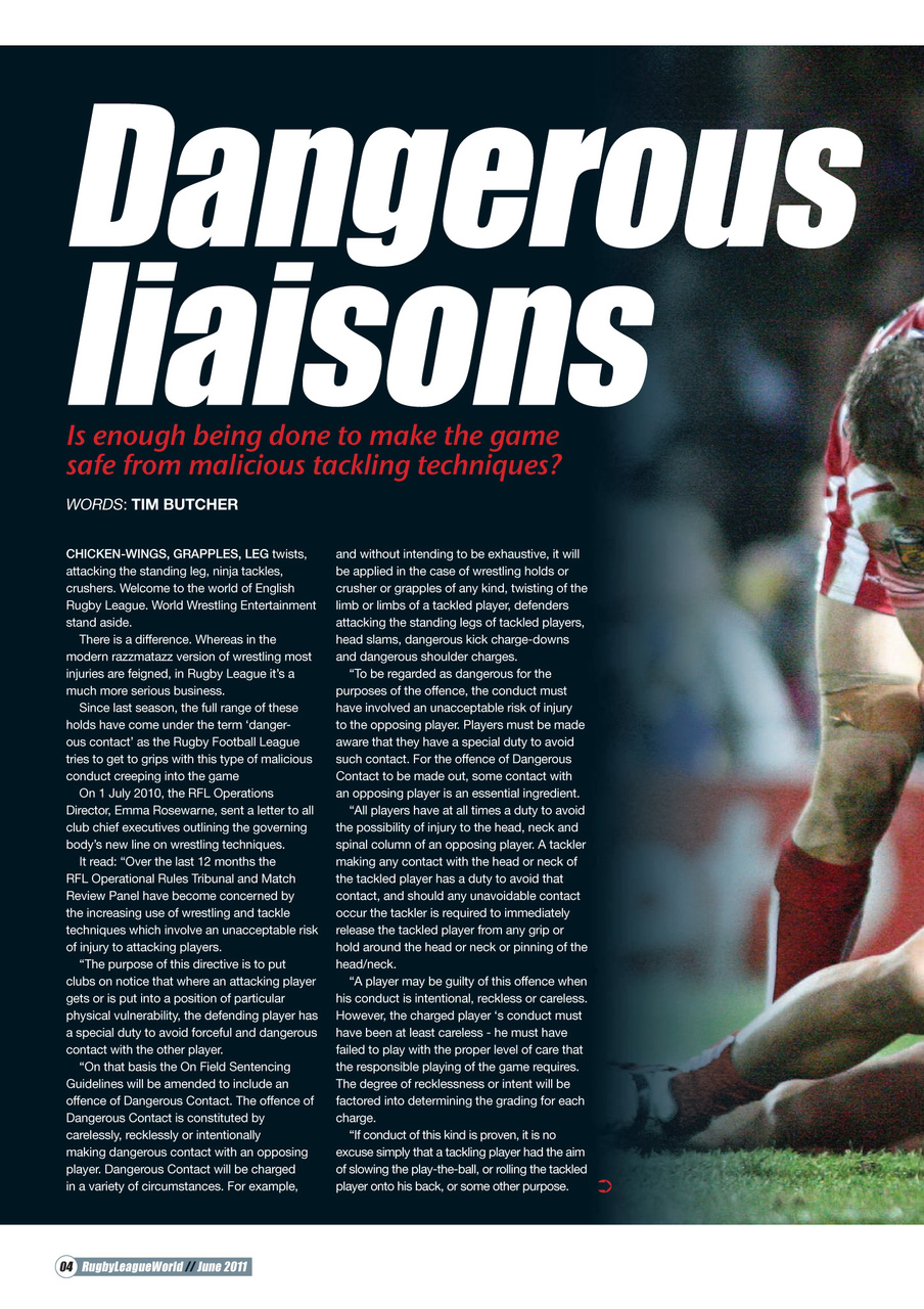 Rugby League World Preview Pages