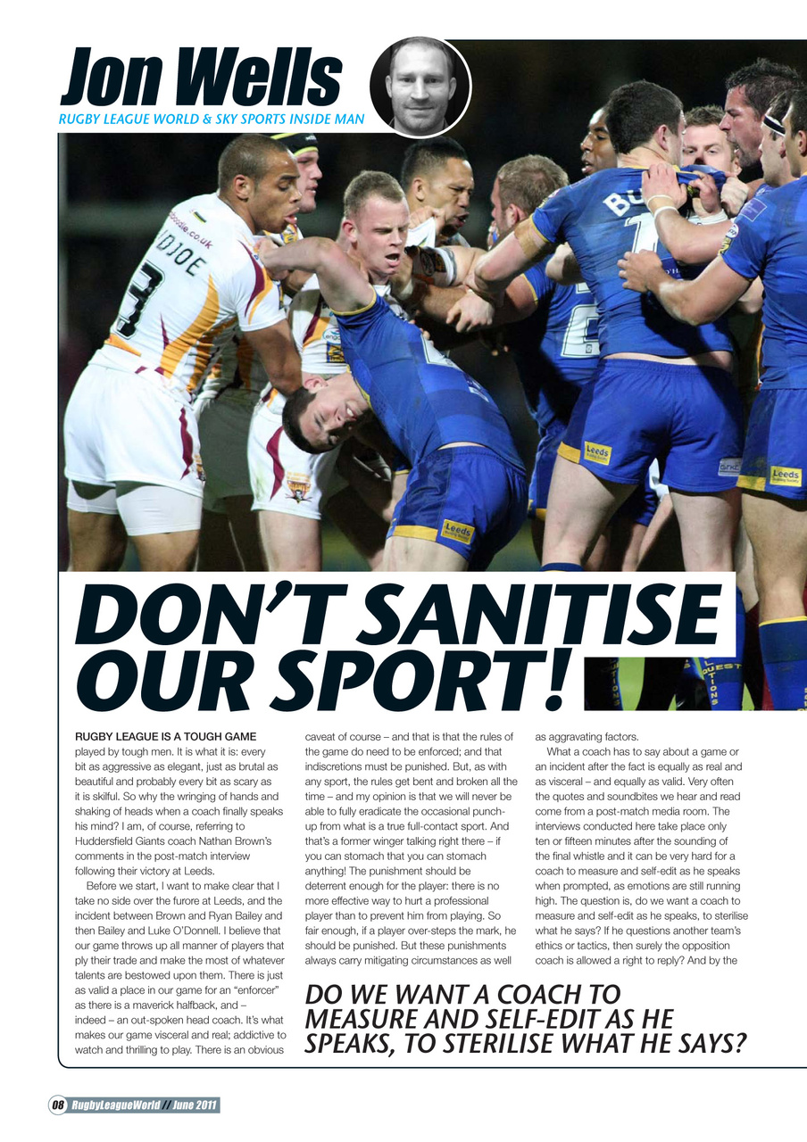 Rugby League World Preview Pages