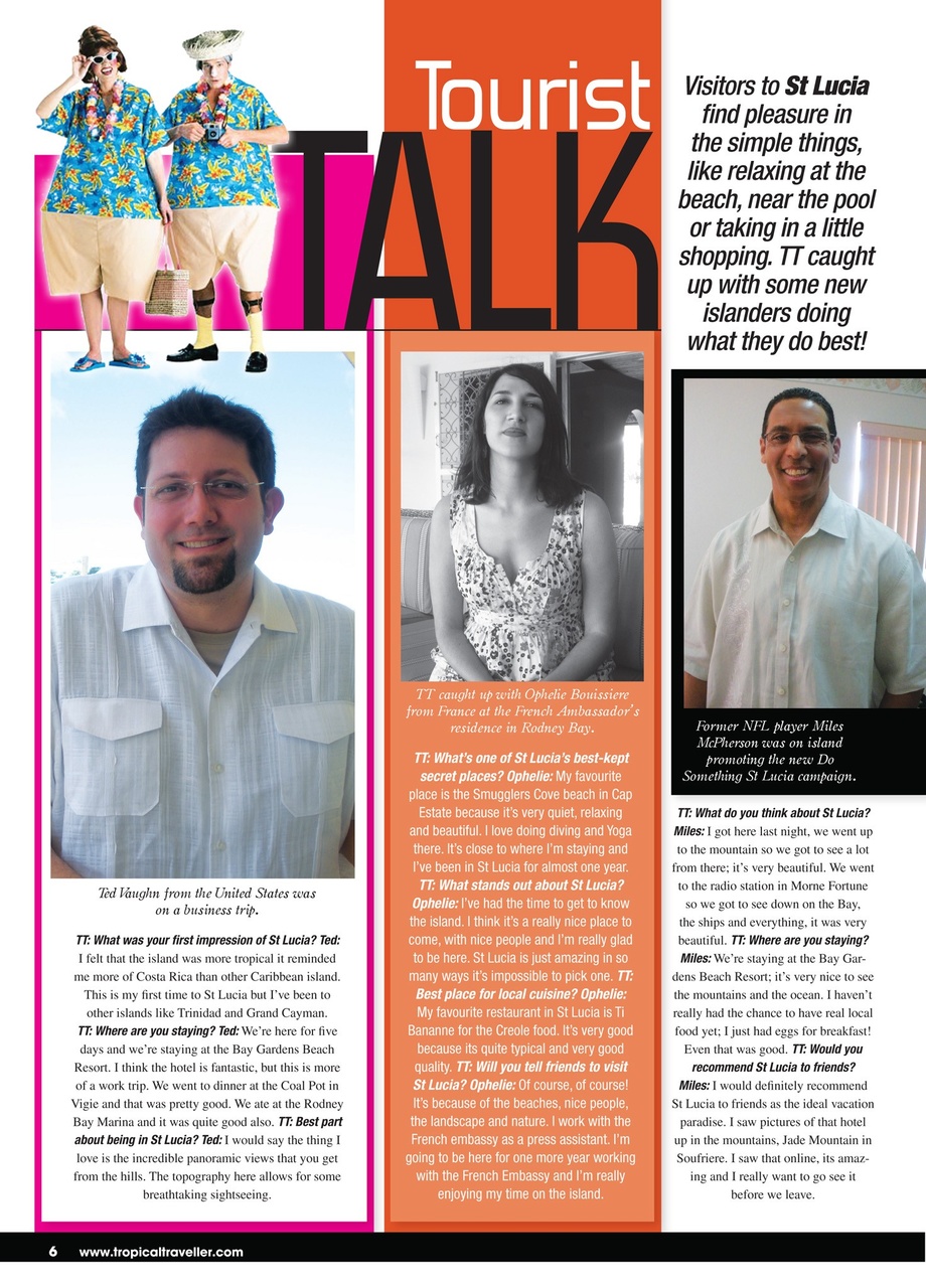 Tropical Traveller Preview Pages