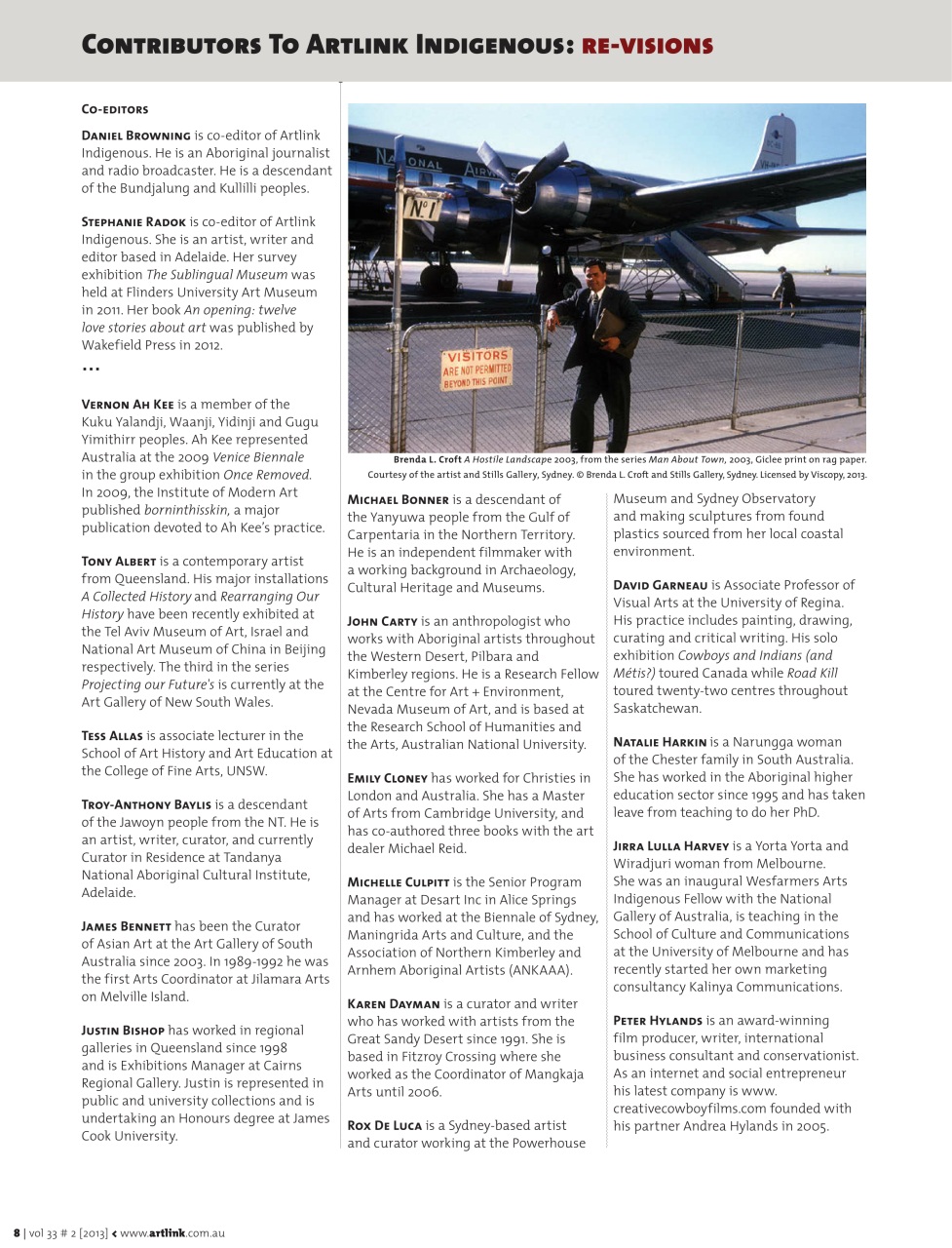 Artlink Magazine Preview Pages