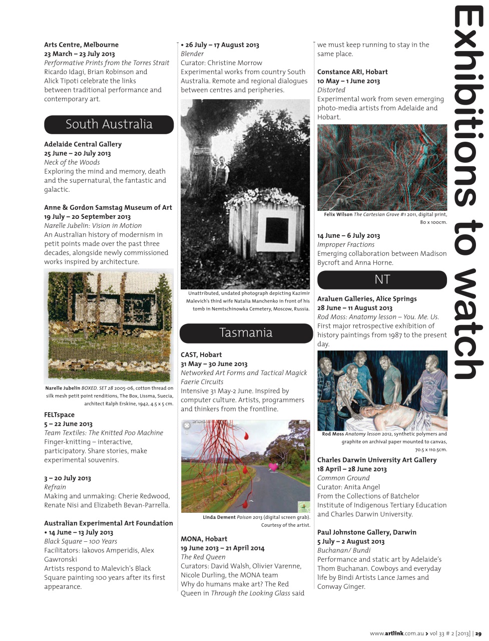 Artlink Magazine Preview Pages