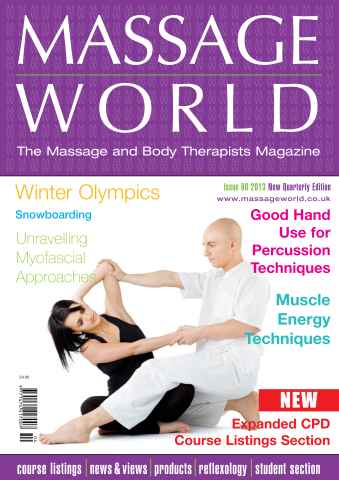 Massage World issue Massage World issue 80