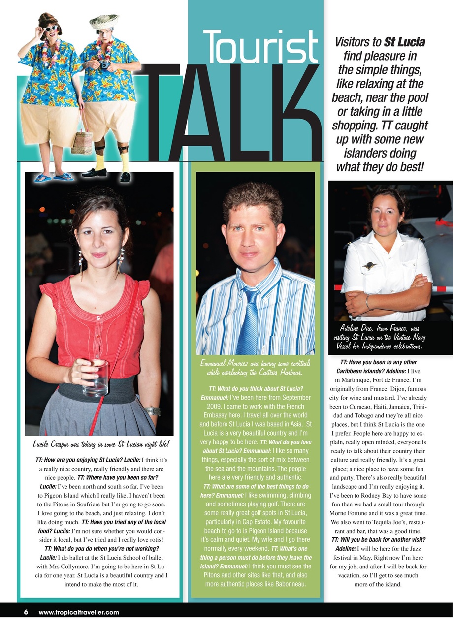 Tropical Traveller Preview Pages