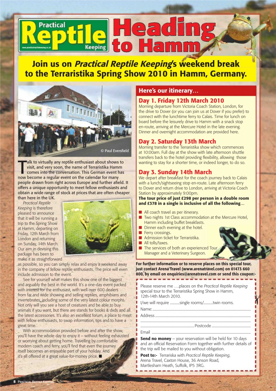 Practical Reptile Keeping Preview Pages