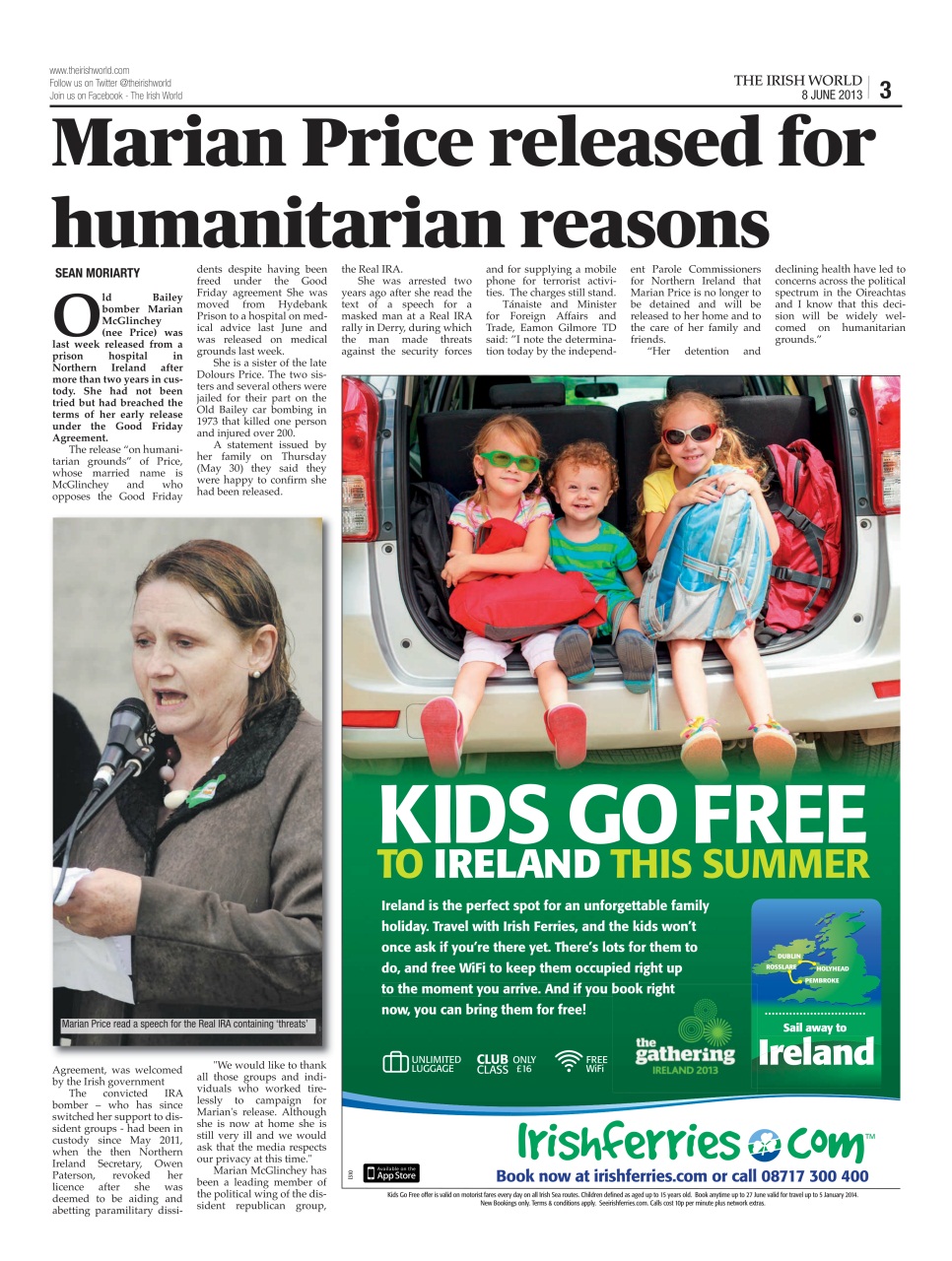 Irish World Preview Pages