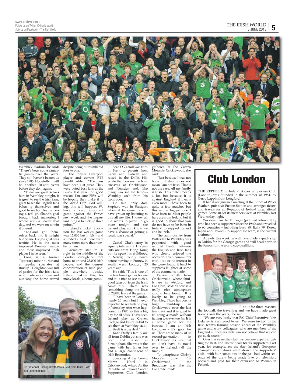 Irish World Preview Pages
