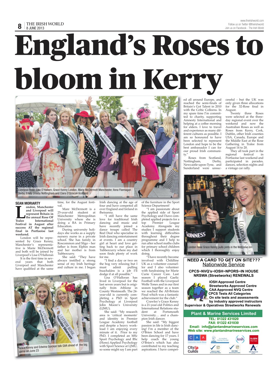 Irish World Preview Pages