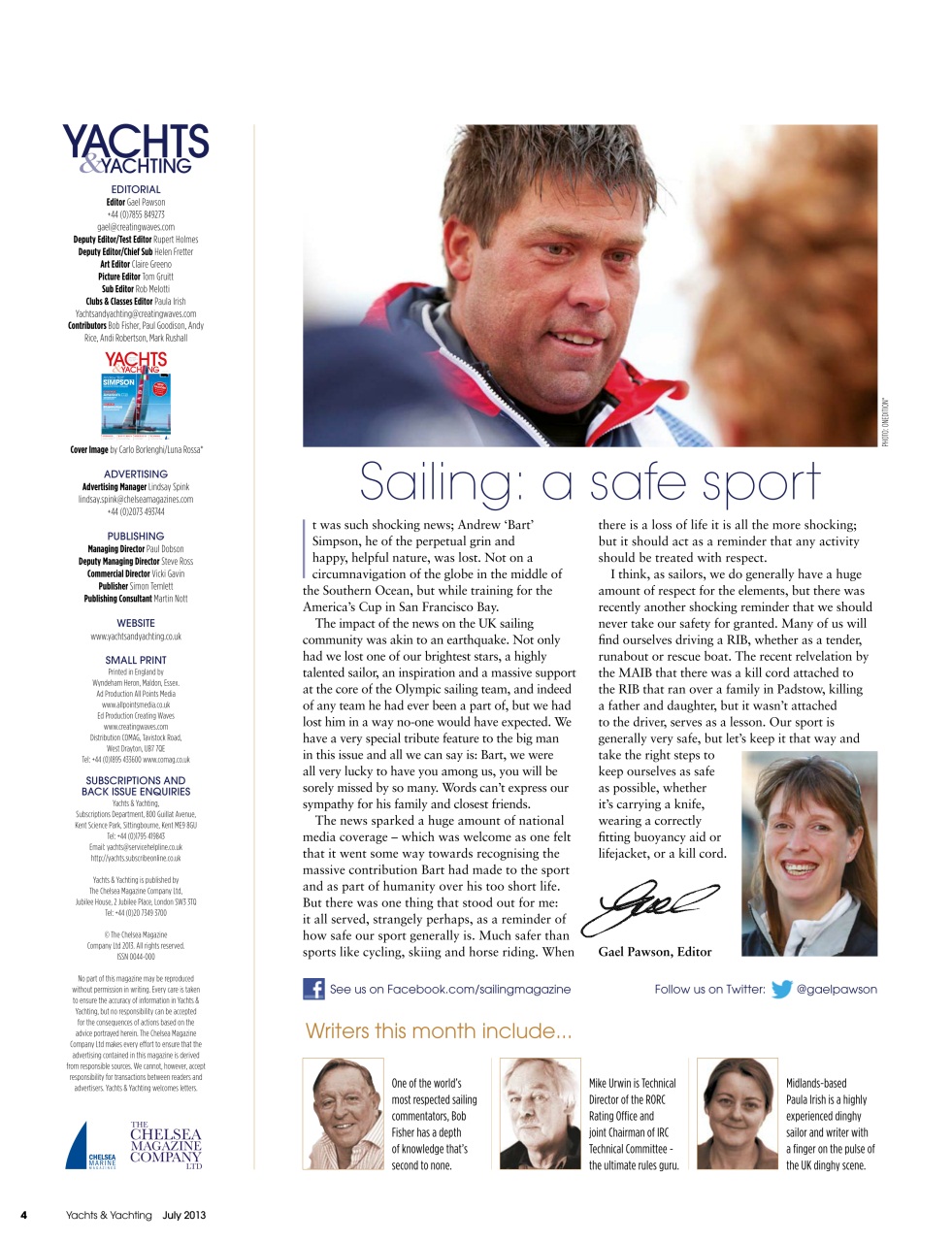 Yachts & Yachting Preview Pages