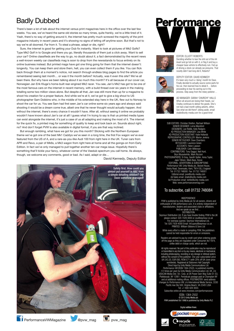 Performance VW Preview Pages